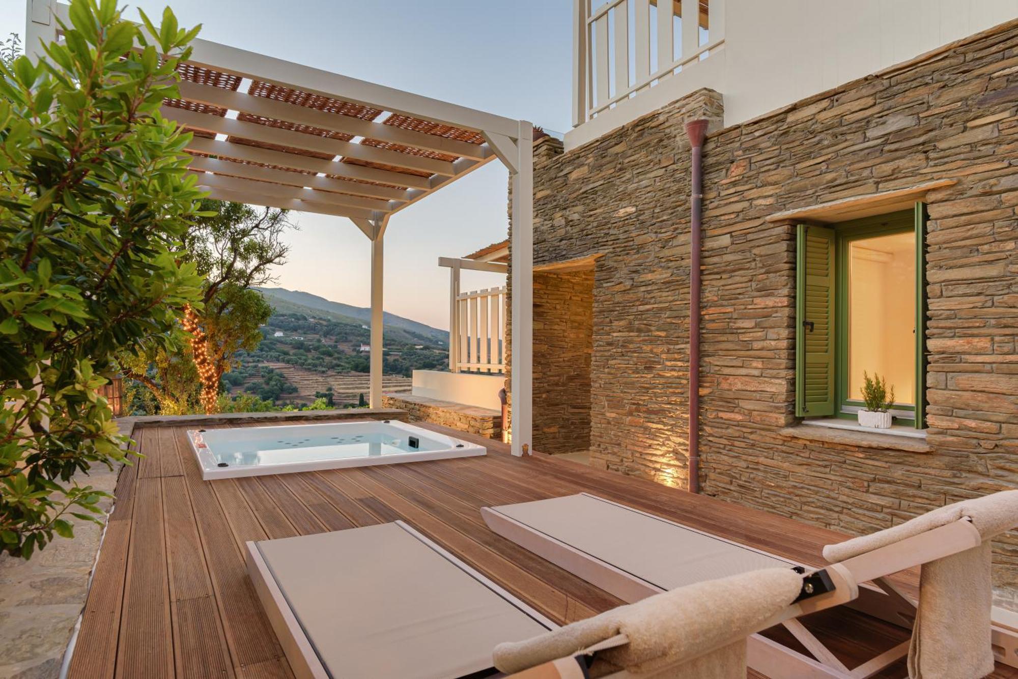 Casa Di Fiori Andros Suites Luaran gambar
